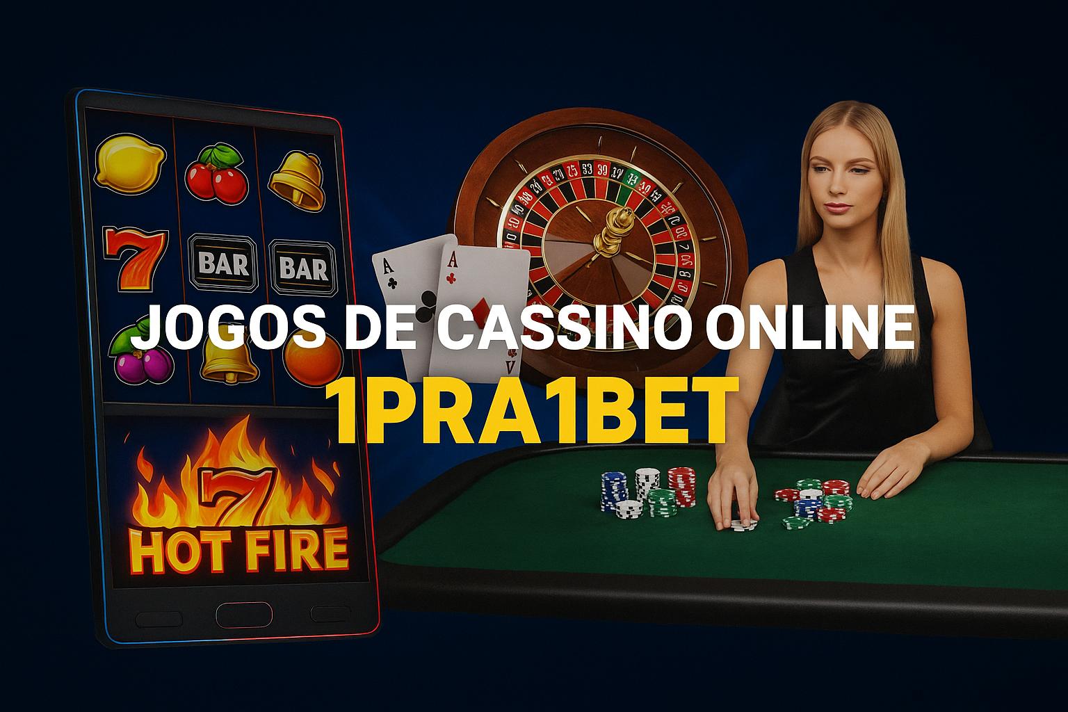 Jogos de cassino online 1PRA1BET