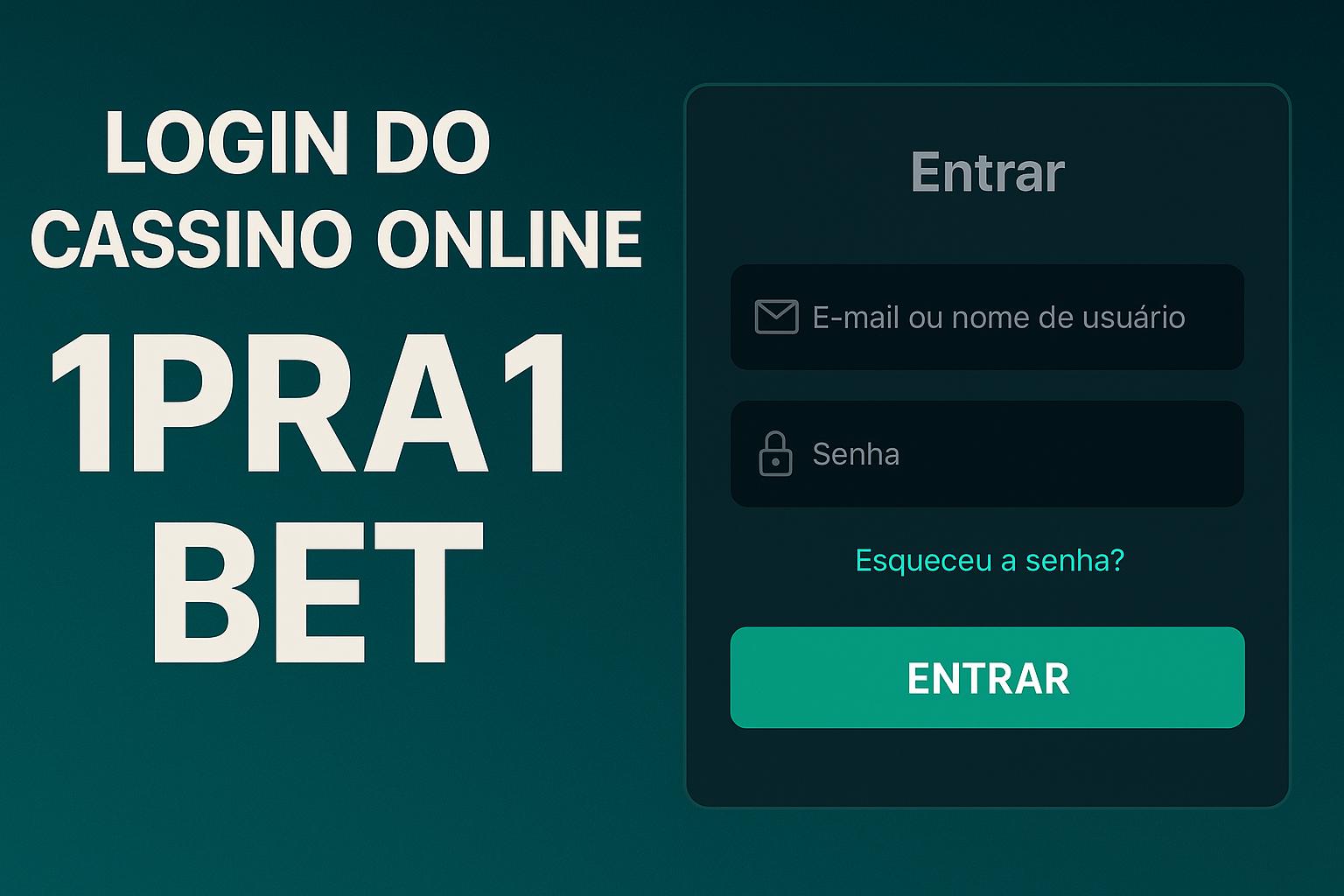 Login no Cassino 1PRA1BET