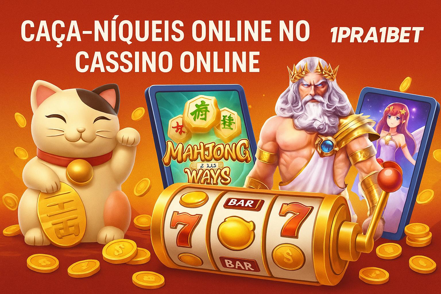 Explore o mundo das slot machines no 1PRA1BET Casino